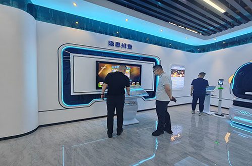 智慧安全培训中心是施工安全防线的未来课堂